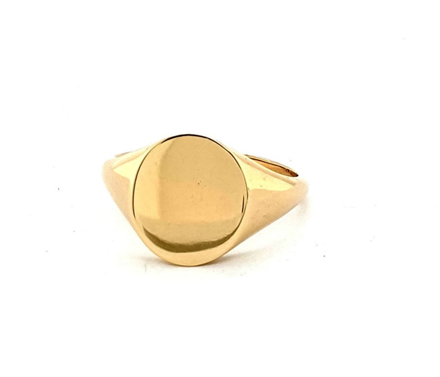 9ct Yellow Gold Signet Ring (22196)
